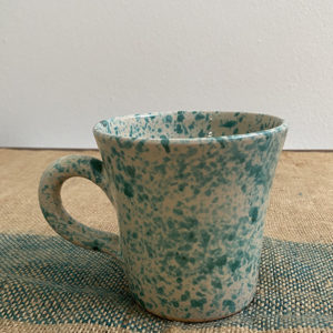 tazza in terracotta fatta a mano in Toscana da Cristalleria Ceramica Artigiana