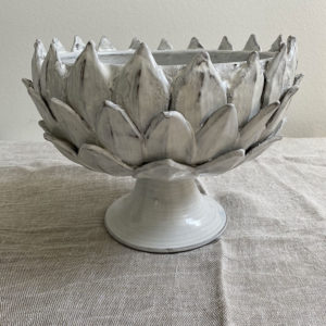 Fruit bowl Artichoke collection Furnishing accessory in ceramic