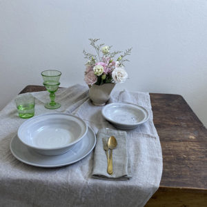 Plates in ceramic handmade in Italy